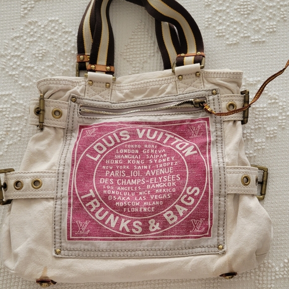 Louis Vuitton Vintage Denim Bag - Picture 15 of 16